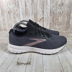 Brooks Anthem 4 Womens Running Shoes Black Grey Rose Gold 1203401B008 Size 8.5